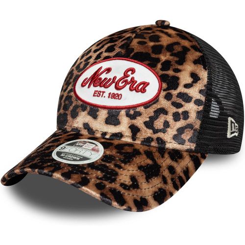 Casquette Femme 9FORTY M-Crown A-Frame Trucker Leopard Print unisex - New Era Cap - Modalova
