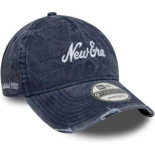 Casquette 9TWENTY A-Frame New Era Pigment Wash Bleu marine unisex - New Era Cap - Modalova