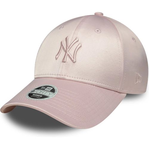 Casquette Femme 9FORTY New York Yankees MLB Satin Rose Pastel unisex - New Era Cap - Modalova
