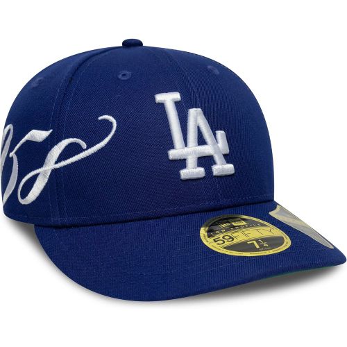 Casquette 59FIFTY Fitted Low Profile LA Dodgers Est Script Bleu foncé unisex - New Era Cap - Modalova
