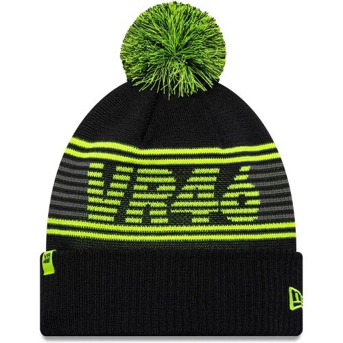 Bonnet à Pompon VR46 Recycled Noir unisex - New Era Cap - Modalova