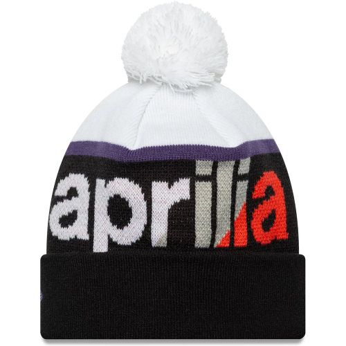 Bonet à Pompon Aprilia Wordmark Noir unisex - New Era Cap - Modalova