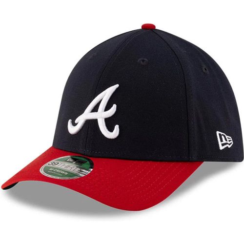Casquette 39THIRTY M-Crown Stretch Fit Atlanta Braves MLB Bleu Marine unisex - New Era Cap - Modalova