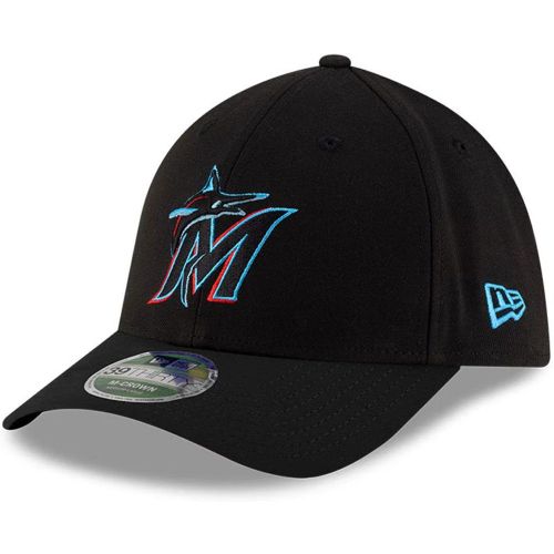 Casquette 39THIRTY M-Crown Stretch Fit Miami Marlins MLB Noir unisex - New Era Cap - Modalova
