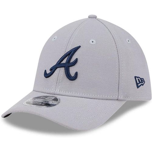 Casquette 39THIRTY M-Crown Stretch Fit MLB Atlanta Braves Gris unisex - New Era Cap - Modalova