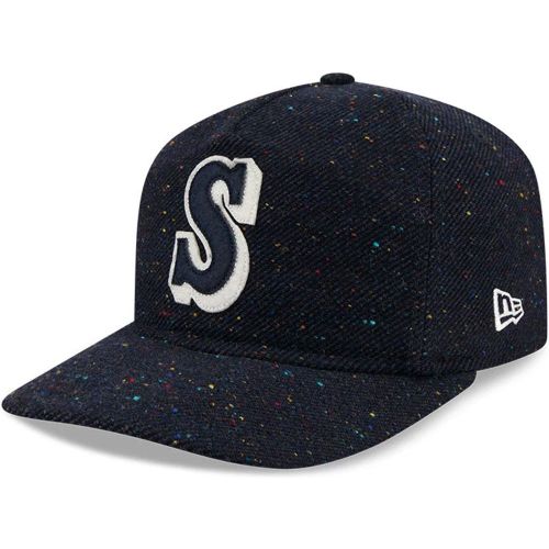 Casquette 19TWENTY Adjustable Laine Mouchetée Seattle Mariners MLB Bleu marine unisex - New Era Cap - Modalova