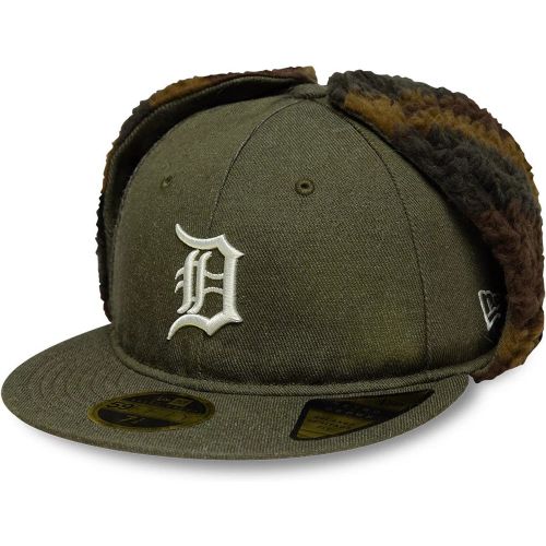 Casquette 59FIFTY Fitted Retro Crown Detroit Tigers MLB Vert unisex - New Era Cap - Modalova