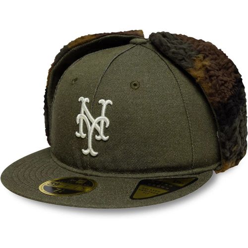 Casquette 59FIFTY Fitted Retro Crown New York Mets MLB Vert unisex - New Era Cap - Modalova