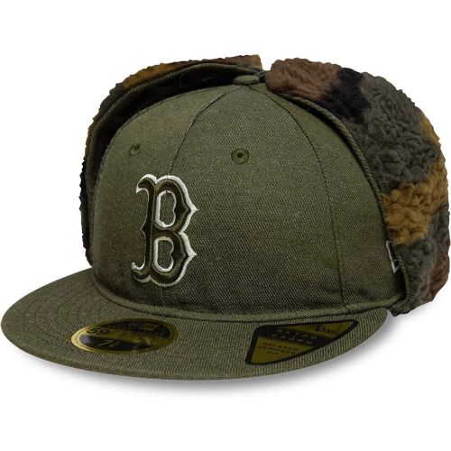 Casquette 59FIFTY Fitted Retro Crown Boston Red Sox MLB Vert unisex - New Era Cap - Modalova