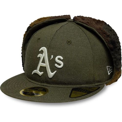 Casquette 59FIFTY Fitted Retro Crown Athletics MLB Vert unisex - New Era Cap - Modalova