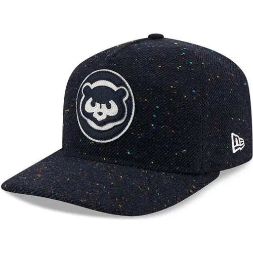 Casquette 19TWENTY Adjustable Laine Mouchetée Chicago Cubs MLB Bleu marine unisex - New Era Cap - Modalova