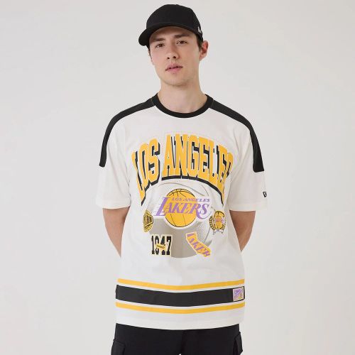 T-shirt LA Lakers NBA Sport Classic Blanc unisex - New Era Cap - Modalova