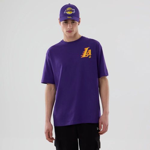 T-shirt LA Lakers NBA Graphic Violet unisex - New Era Cap - Modalova