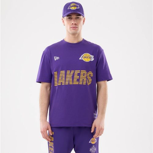 T-shirt LA Lakers NBA Match Violet unisex - New Era Cap - Modalova