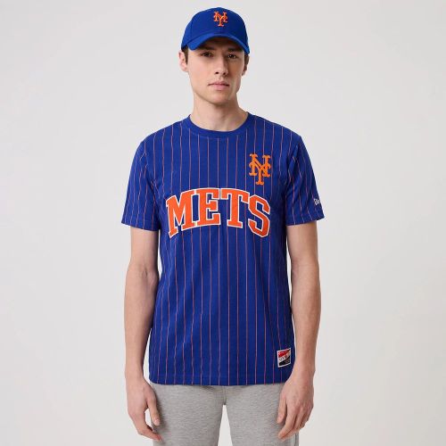 T-shirt Pinstripe New York Mets MLB Bleu unisex - New Era Cap - Modalova