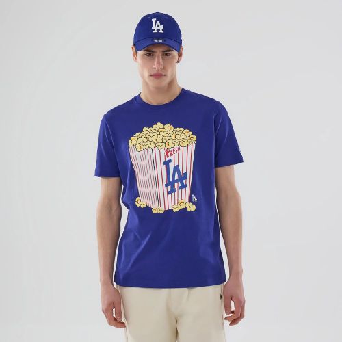 T-shirt Popcorn LA Dodgers MLB Bleu Foncé unisex - New Era Cap - Modalova