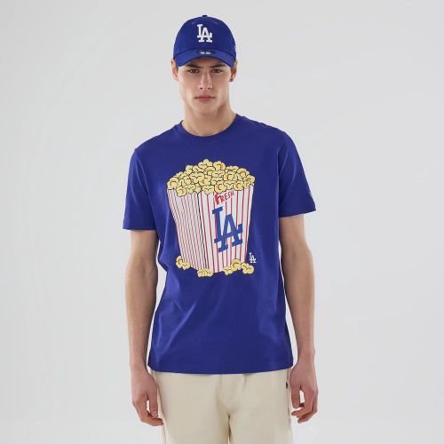 T-shirt Popcorn LA Dodgers MLB Bleu Foncé unisex - New Era Cap - Modalova