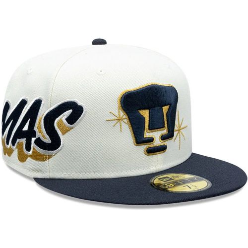 Casquette 59FIFTY Fitted Liga MX Pumas Unam Blanc unisex - New Era Cap - Modalova