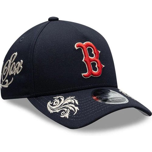 Casquette 9FORTY M-Crown A-Frame Inscription Boston Red Sox MLB Bleu unisex - New Era Cap - Modalova