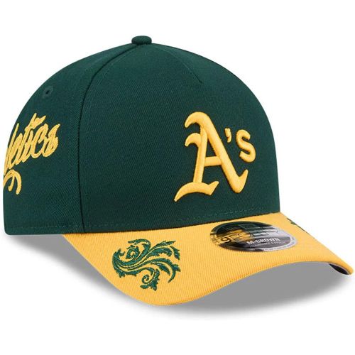 Casquette 9FORTY M-Crown A-Frame Inscription Athletics MLB Vert Foncé unisex - New Era Cap - Modalova