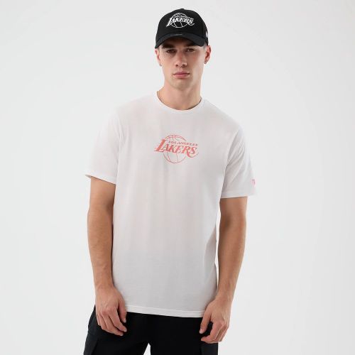 T-shirt LA Lakers NBA Back To School Blanc unisex - New Era Cap - Modalova