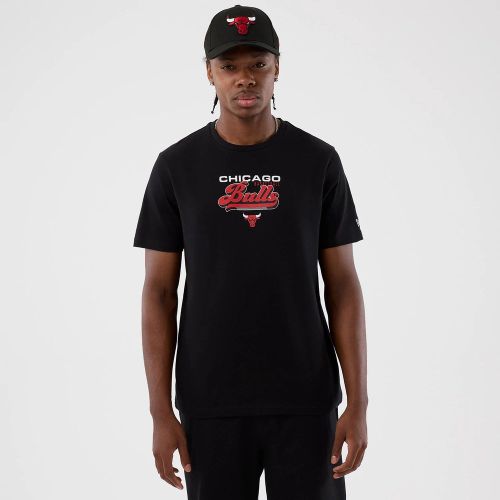 T-shirt Chicago Bulls NBA Back To School Noir unisex - New Era Cap - Modalova
