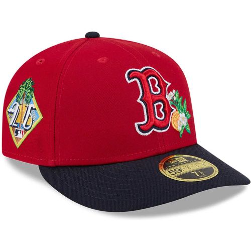 Casquette 59FIFTY Fitted Low Profile Boston Red Sox Rouge unisex - New Era Cap - Modalova