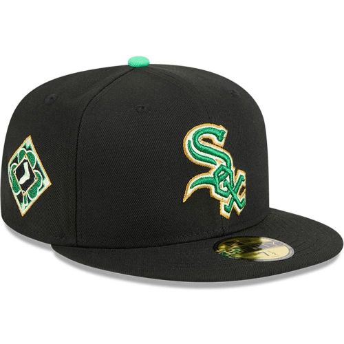 Casquette 59FIFTY Fitted Chicago White Sox MLB Saint Patrick’s Day Noir unisex - New Era Cap - Modalova
