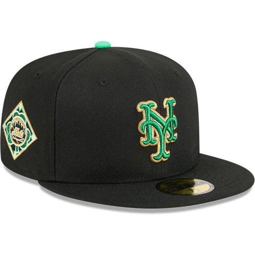 Casquette 59FIFTY Fitted New York Mets MLB Saint Patrick’s Day Noir unisex - New Era Cap - Modalova