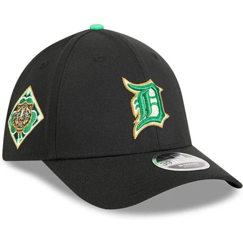 Casquette 39THIRTY M-Crown A-Frame Tigers Saint Patrick’s Day Noir unisex - New Era Cap - Modalova