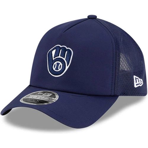 Casquette 9FORTY Apex Milwaukee Brewers Batting Practice 2026 Bleu unisex - New Era Cap - Modalova