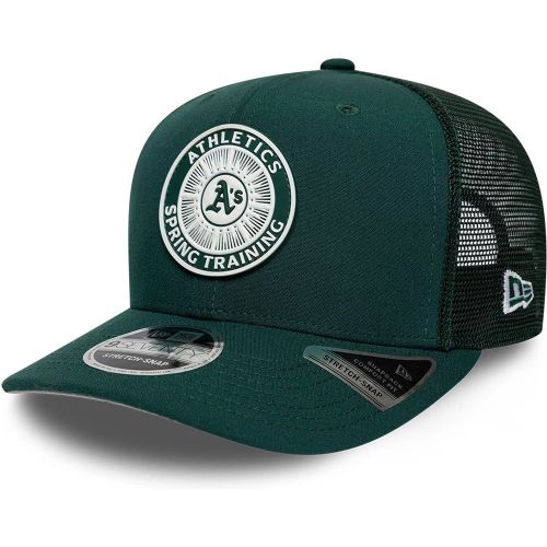 Athletics MLB Circles vert foncé 9SEVENTY casquette stretch Adjustable à bouton-Stretch Snap unisex - New Era Cap - Modalova