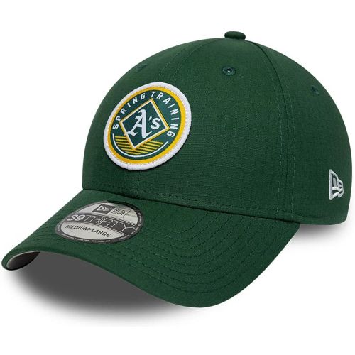 Casquette 39THIRTY Stretch Fit Athletics MLB Ripstop Vert foncé unisex - New Era Cap - Modalova