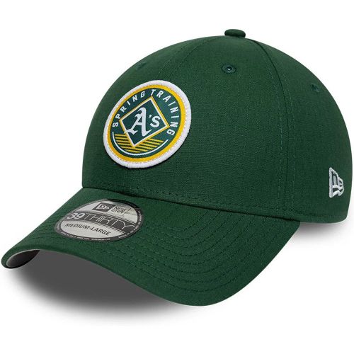 Casquette 39THIRTY Stretch Fit Athletics MLB Ripstop Vert foncé unisex - New Era Cap - Modalova