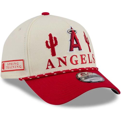 Casquette 9FORTY A-Frame LA Angels MLB Rope Rouge unisex - New Era Cap - Modalova