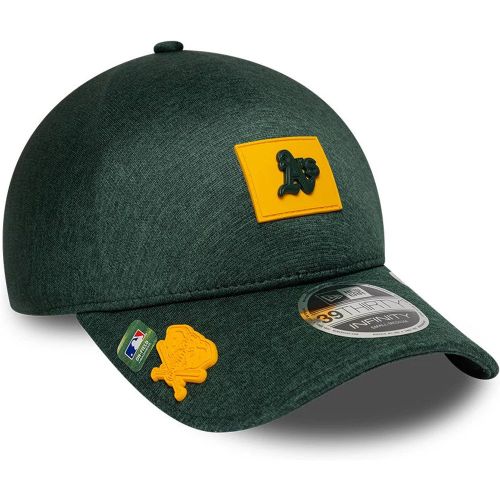 Casquette 39THIRTY Infinity Stretch Fit Athletics MLB Clubhouse Vert unisex - New Era Cap - Modalova