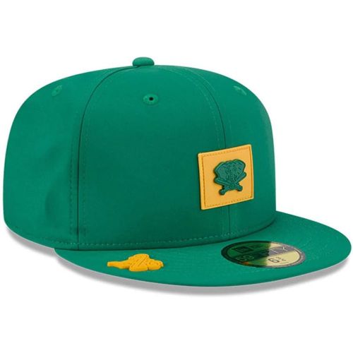 Casquette 59FIFTY Fitted Athletics MLB Clubhouse Vert foncé unisex - New Era Cap - Modalova