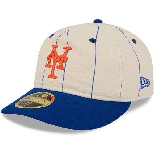 Casquette 59FIFTY Fitted Retro Crown New York Mets MLB Linen Bleu unisex - New Era Cap - Modalova
