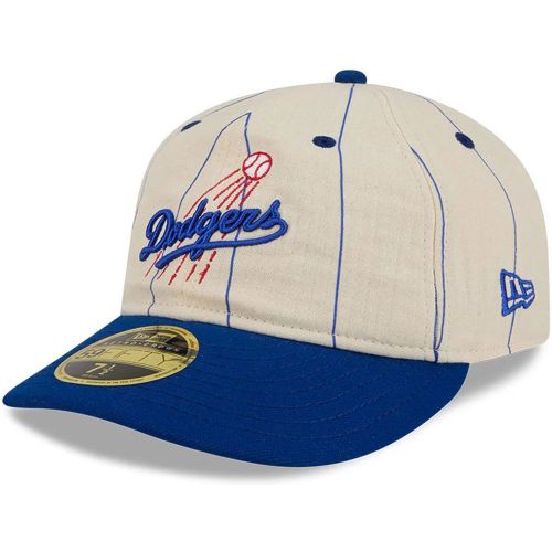 Casquette 59FIFTY Fitted Retro Crown LA Dodgers MLB Linen Noir unisex - New Era Cap - Modalova