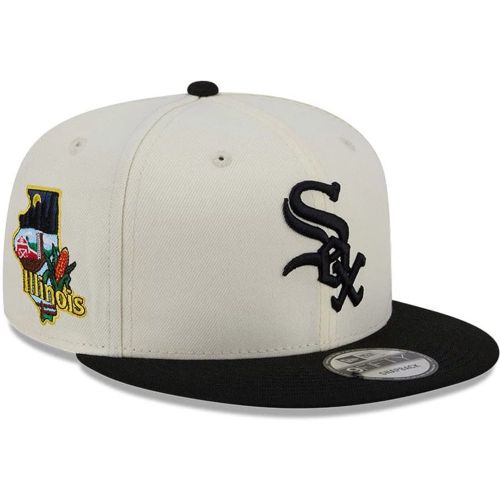 Casquette 9FIFTY Snapback Chicago White Sox MLB Localized Blanc unisex - New Era Cap - Modalova