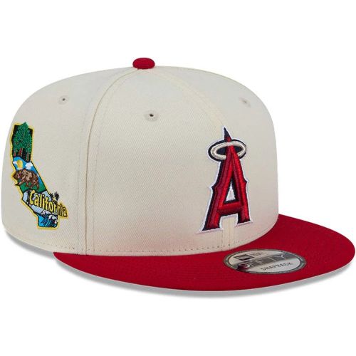 Casquette 9FIFTY Snapback LA Angels MLB Localized Blanc unisex - New Era Cap - Modalova