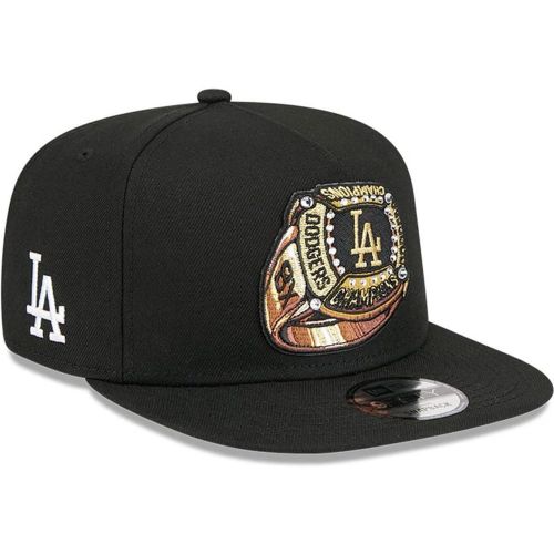 Casquette 9FIFTY A-Frame Snapback Ring LA Dodgers MLB Noir unisex - New Era Cap - Modalova
