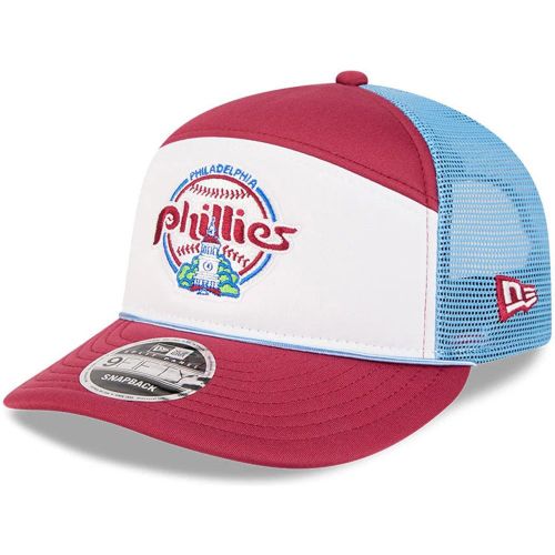 Casquette 9FIFTY Split Panel Philadelphia Phillies MLB Blocked Rouge unisex - New Era Cap - Modalova