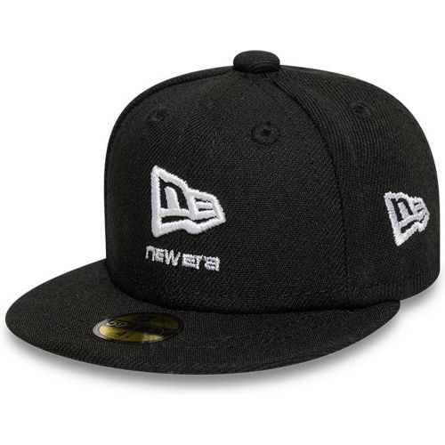 Mini Casquette 59FIFTY Fitted New Era Flag Logo Noir unisex - New Era Cap - Modalova