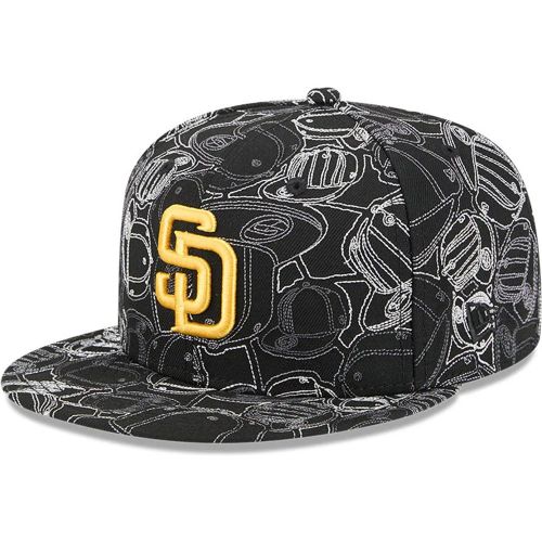 Casquette 59FIFTY Fitted San Diego Padres MLB Cap Scramble Noir unisex - New Era Cap - Modalova