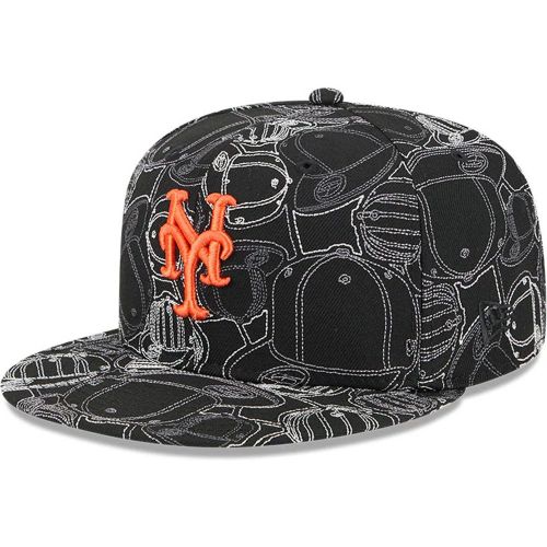 Casquette 59FIFTY Fitted New York Mets MLB Cap Scramble Noir unisex - New Era Cap - Modalova