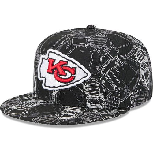 Casquette 59FIFTY Fitted Kansas City Chiefs NFL Cap Scramble Noir unisex - New Era Cap - Modalova