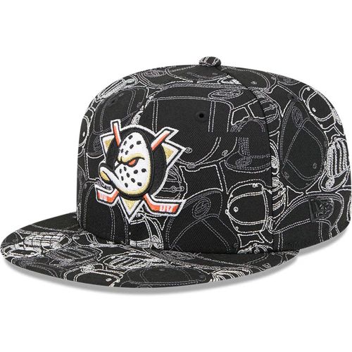 Casquette 59FIFTY Fitted Anaheim Duck NHL Cap Scramble Noir unisex - New Era Cap - Modalova