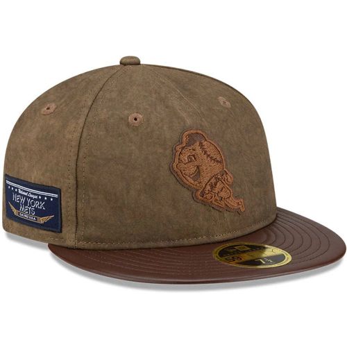 Casquette 59FIFTY Fitted Retro Crown New York Mets MLB Marron unisex - New Era Cap - Modalova