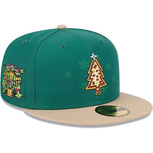 Casquette 59FIFTY Fitted Teenage Mutant Ninja Turtles Pizza Tree Vert unisex - New Era Cap - Modalova